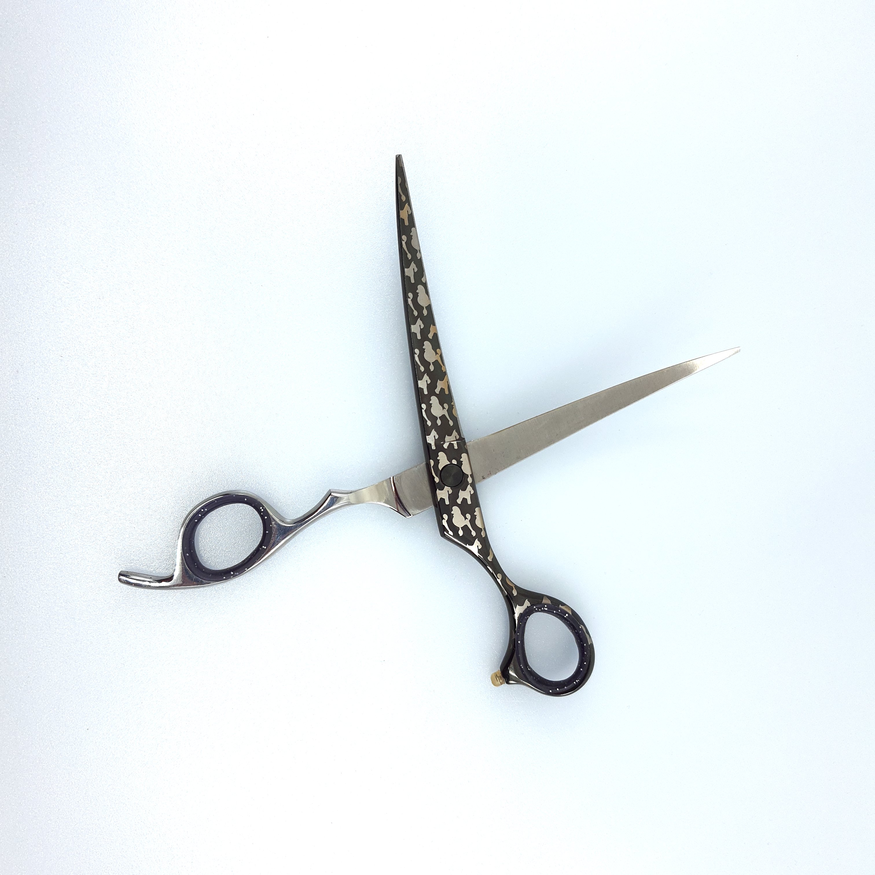 Sgroom Poodle Makas 7" (eğri)