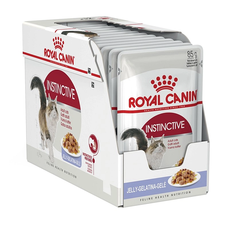 Royal Canin Instinctive Jelly Jöleli Yetişkin Kedi Pouch Yaş Maması 12x85gr