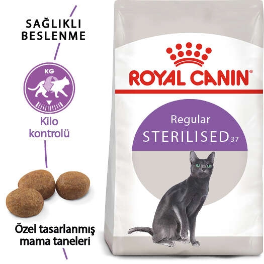 Royal Canin Sterilised 37 Yetişkin Kısır Kuru Kedi Maması 15kg