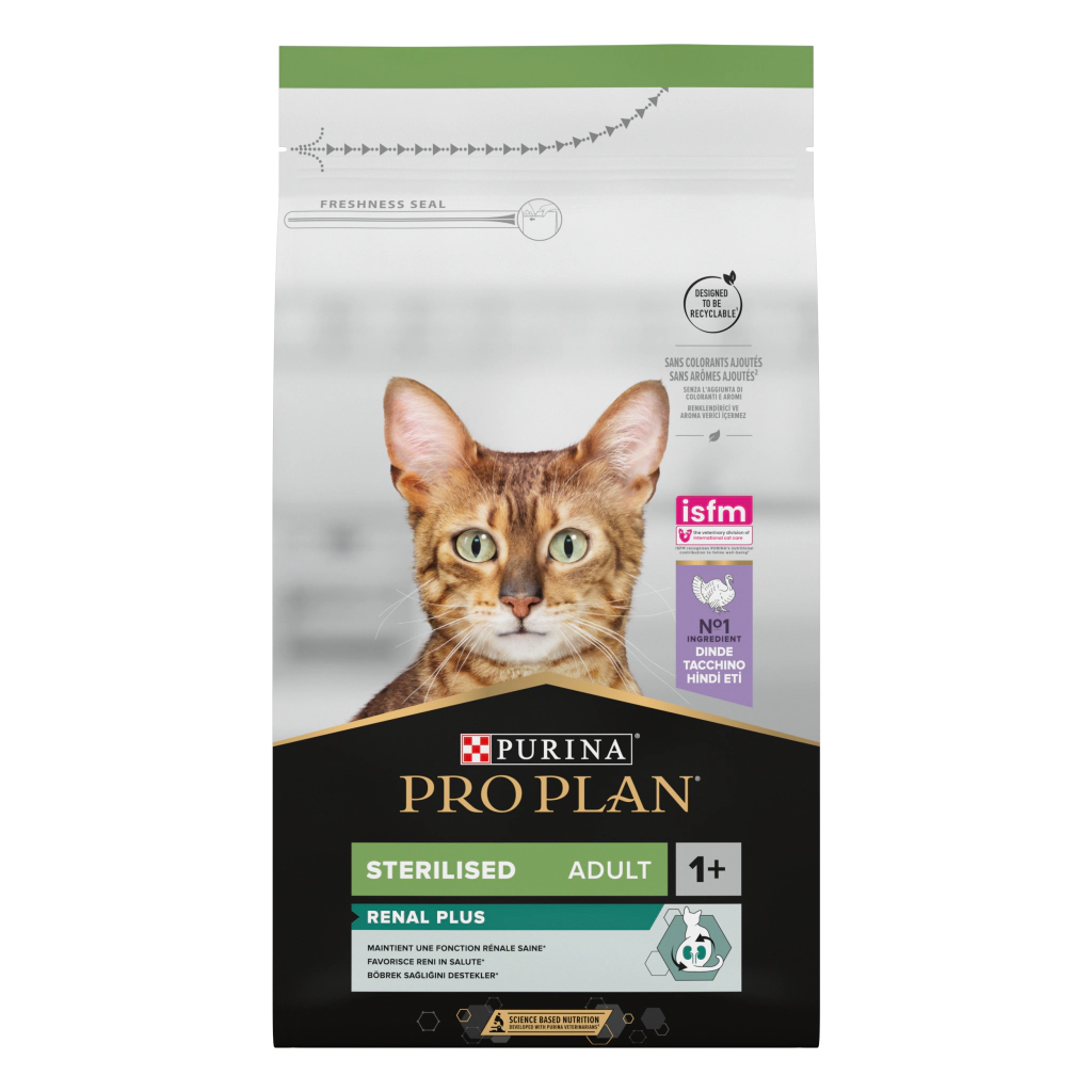 PRO PLAN® Sterilised® Kısırlaştırılmış Yetişkin Kediler için Hindili Kuru Mama 3kg