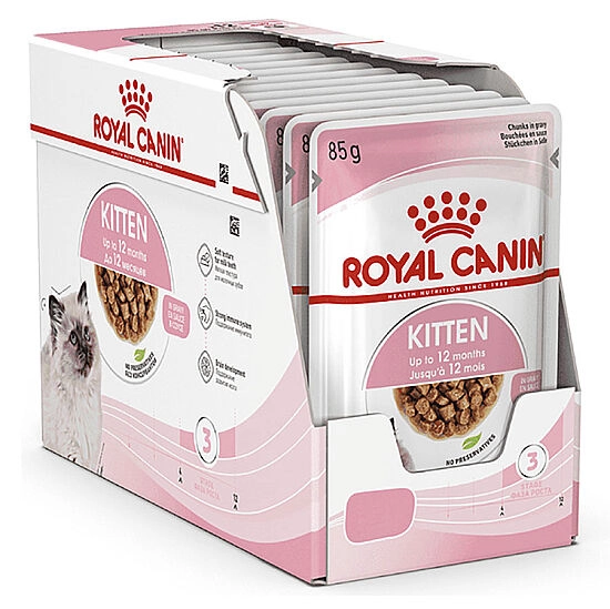 Royal Canin Kitten Jelly Jöleli Yavru Kedi Pouch Yaş Maması 12x85gr