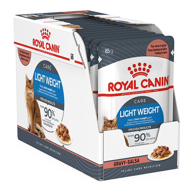 Royal Canin Light Weight Care Gravy Soslu  Yetişkin Kedi Pouch Yaş Maması 12x85gr