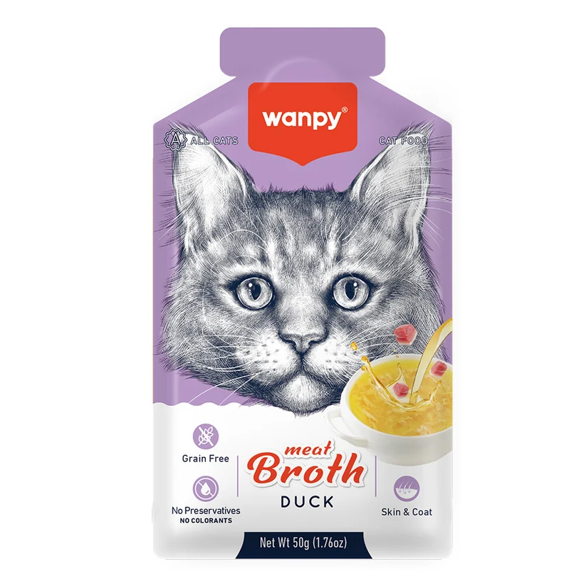 Wanpy Kediler için Ördekli Etli Çorbası 50gr